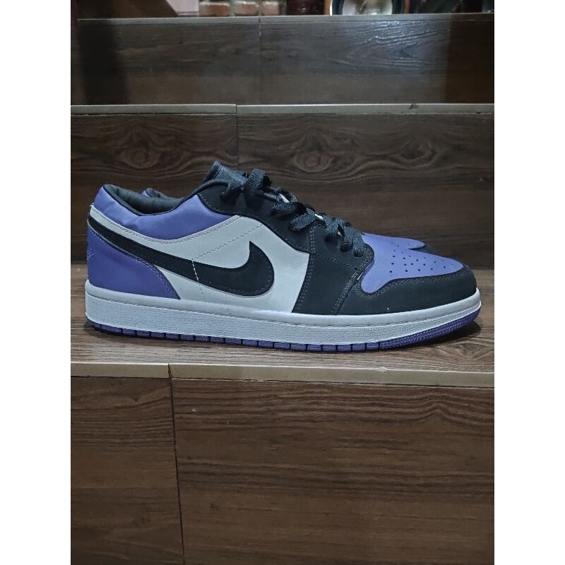 Nai Ki Air Jordan 1 Low Court Purple 44