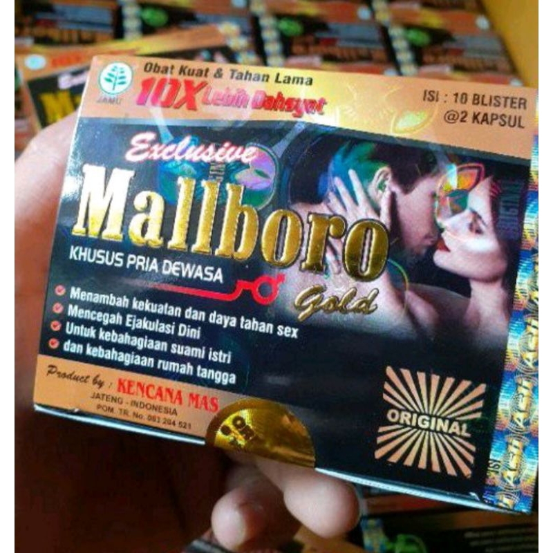KAPSUL MALBORO - GOLD ORIGINAL 100 %