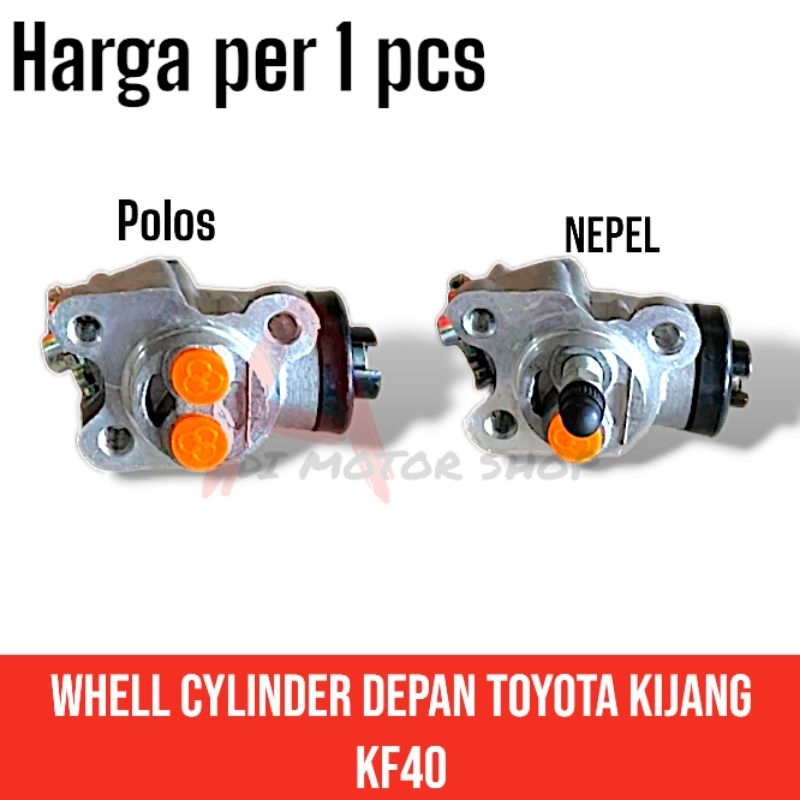 whell cylinder/master rem roda depan toyota kijang super kf40