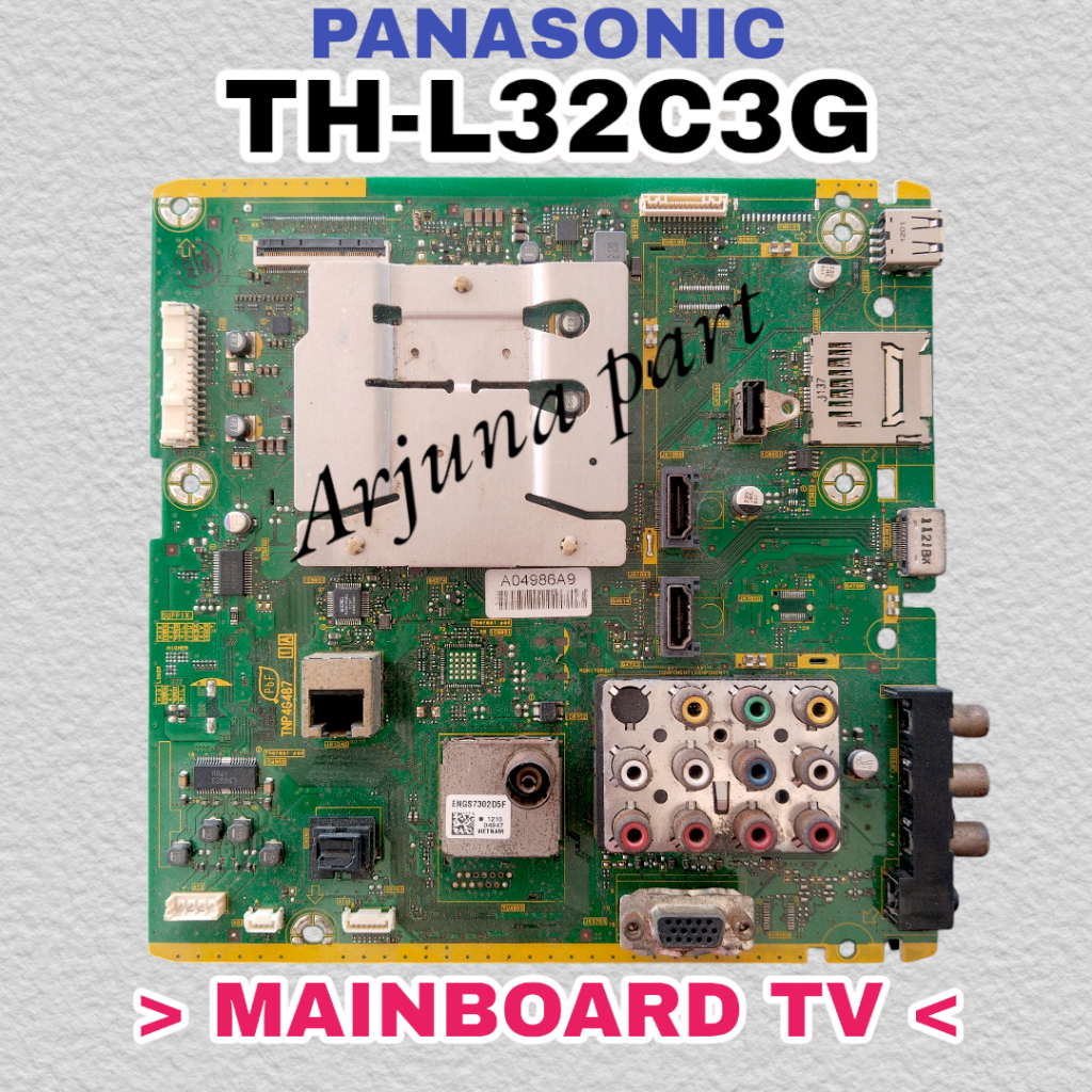 MAINBOARD TV PANASONIC TH-L32C3G / MESIN TV PANASONIC TH-L32C3G / MODUL TV PANASONIC TH-L32C3G / MB 