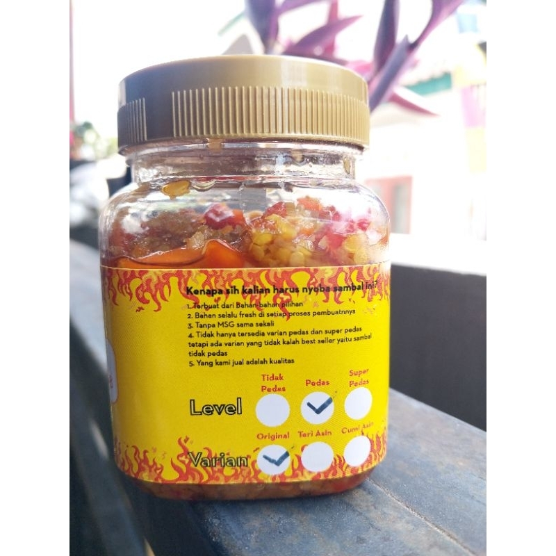

Sambel Wong Sunda Varian ORIGINAL isi bersih 150gram