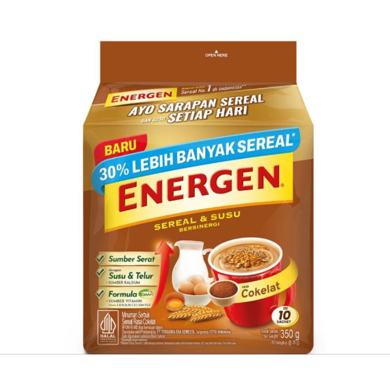 

energen cereal susu instan 10 sachet