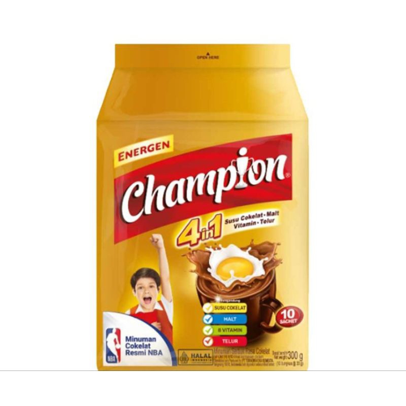 

energeb champion cereal instan 4 in 1 10 sachet