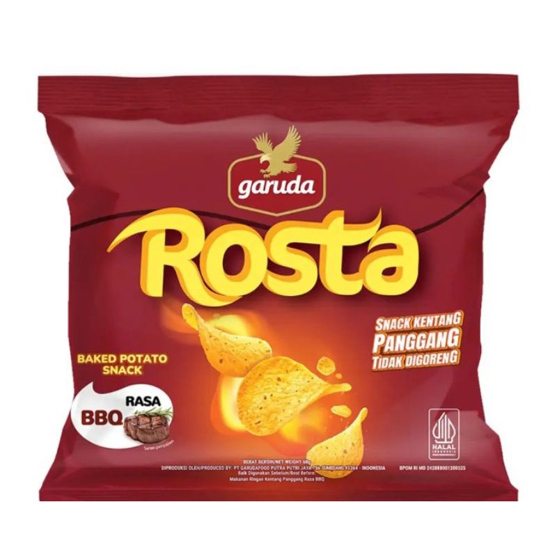 

garuda rosta keripik kentang bbq 60 gr