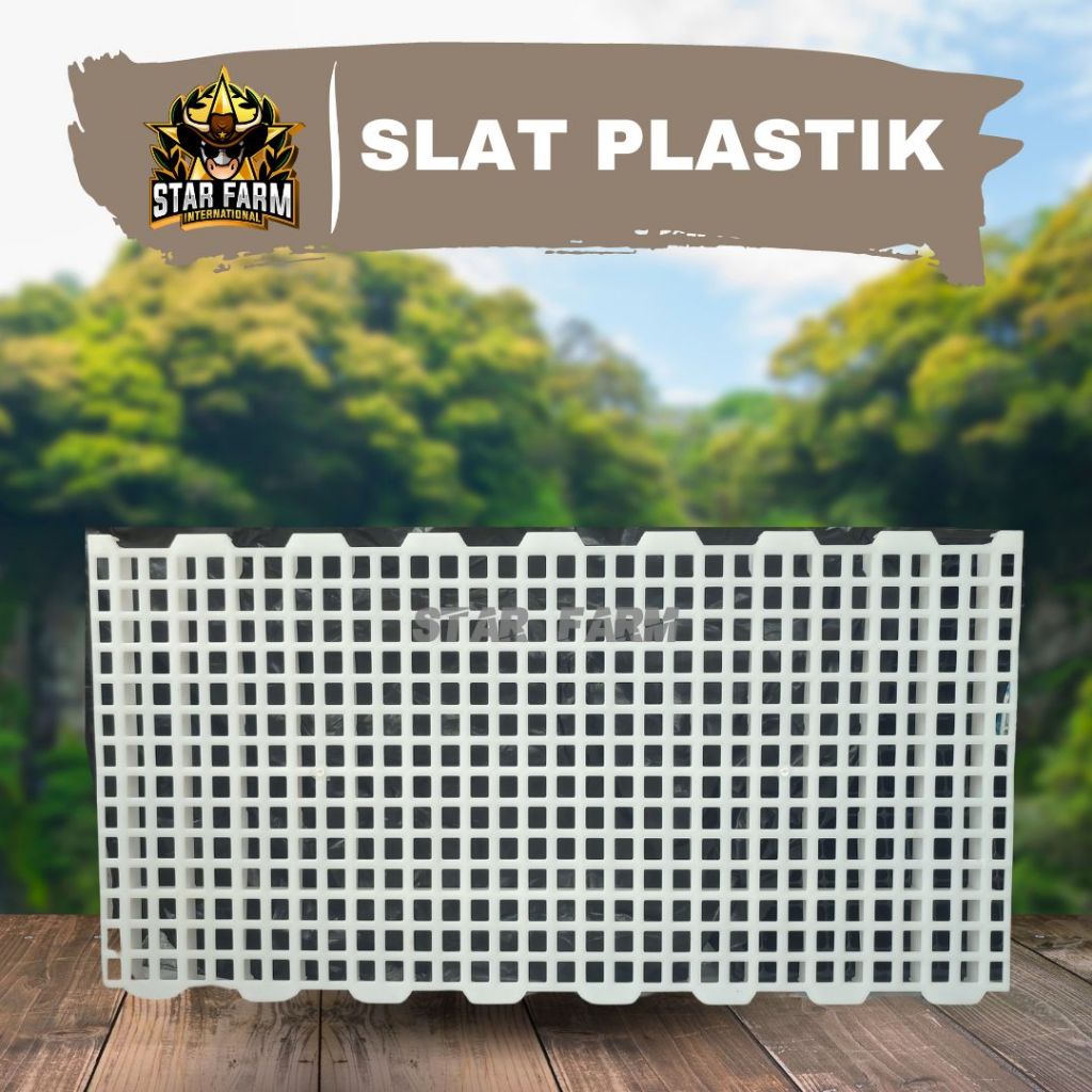 Slat Plastik Alas Kandang Domba dan Kambing Modern - Star Farm