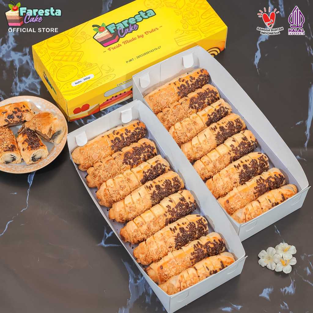 

2 Box Choco Cheese Roll 1 Box isi 8 Pcs Kirim Seluruh Indonesia