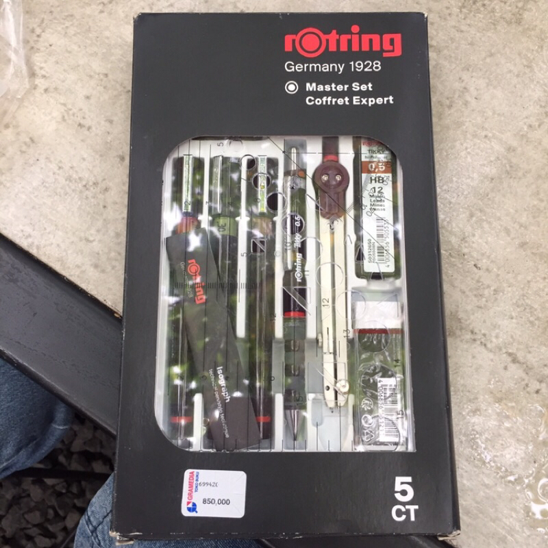 

ROTRING ISOGRAPH COLLEGE SET ( 0,2 / 0,3 / 0,5 ) MASTER SET COFFERT