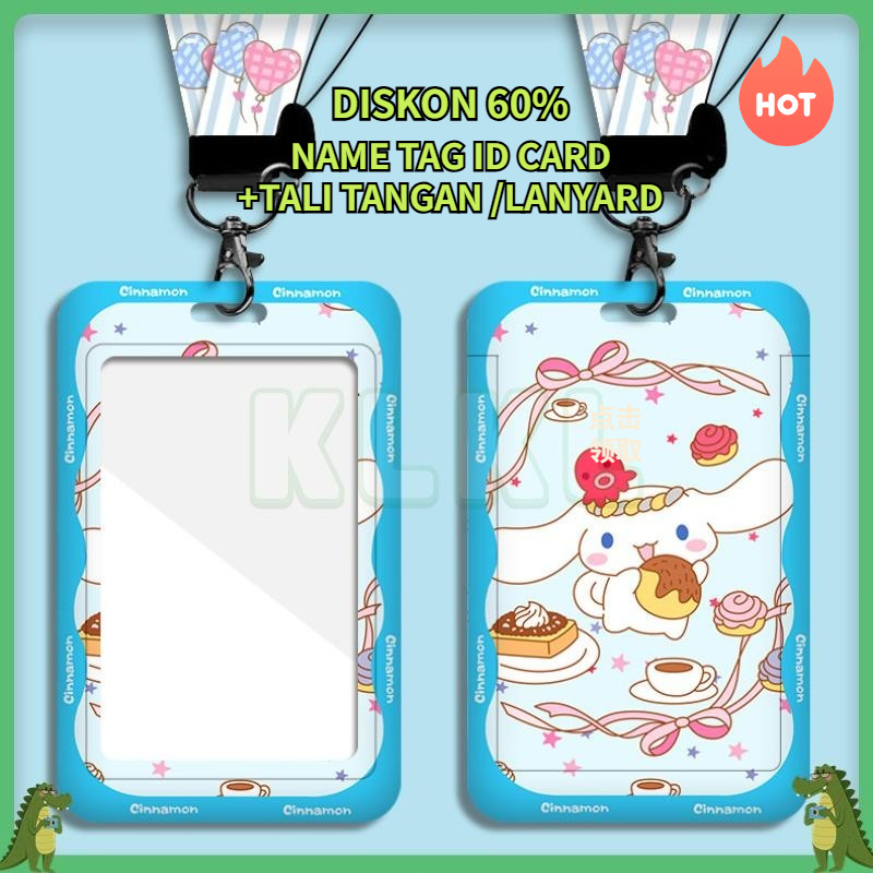 

✨ KLKL ✨ Custom Id Card Nametag Custom Tali Id Card Kulit Card Holder Dompet Kartu Kalung Kartu Lanyard Bca Layerd Id Card Wadah Id Card Id Card Holder Lucu