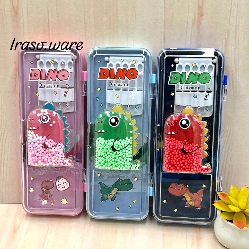 

Kotak Pensil Dino Akrilik Bubble