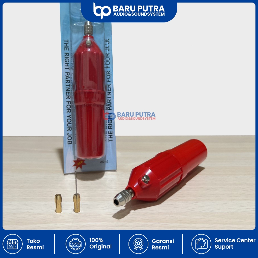 Bor Mini Drill PCB Hanaya AD12 / Alat Pelubang Komponen Elektronik AD-12
