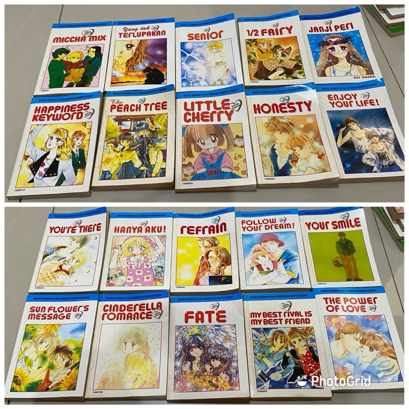 Buku komik elex media komputindo serial cantik gramedia original asli comic jepang bahasa indonesia 