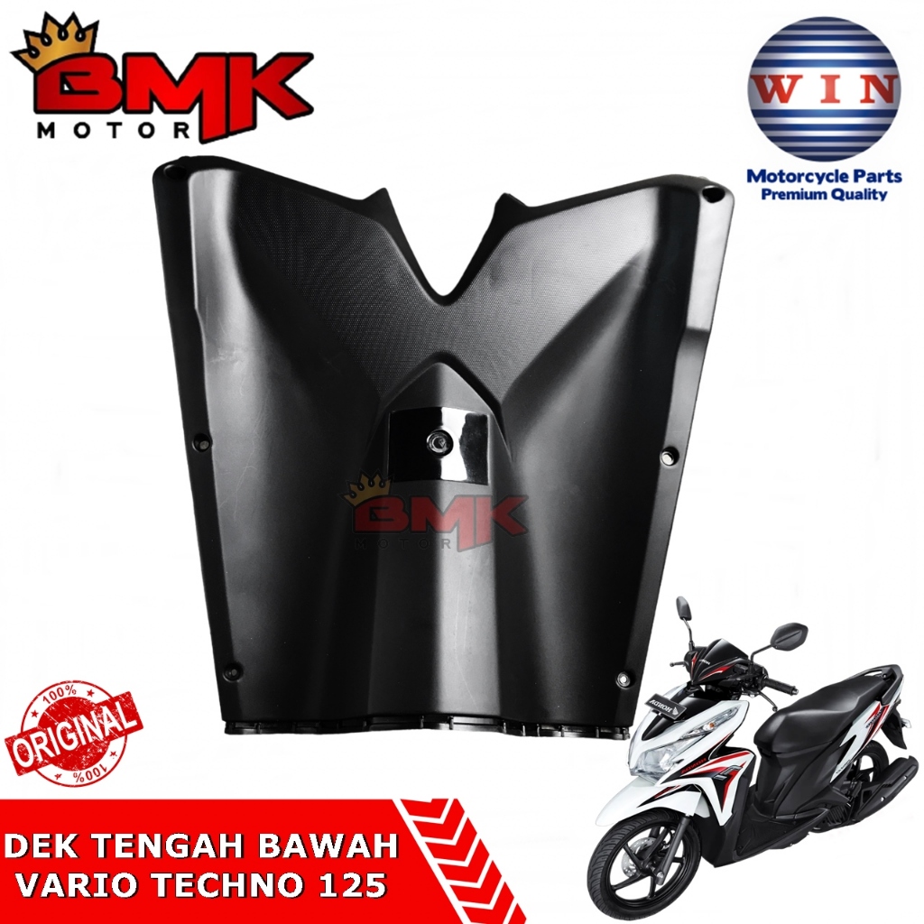 Win Cover Dek Tengah Bawah Legsil Vario Techno 125 Kzr 2014 Legshield Tebeng Dalam