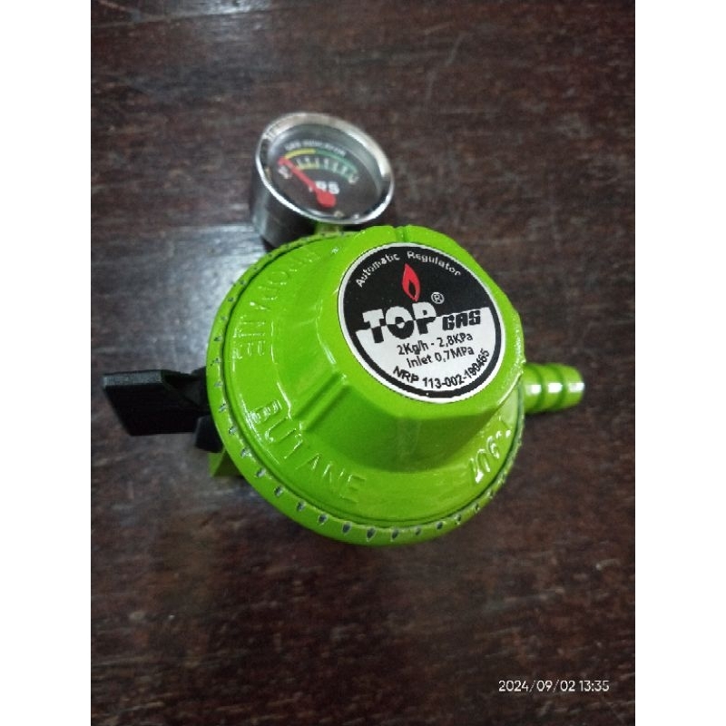 Regulator Gas LPG Top Gas Meter SNI