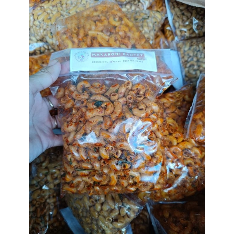 

makaroni bantat 250gr | makroni kering | cemilan makaroni extra pedas
