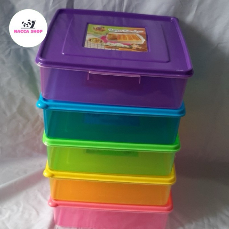 Tempat Kue Lapis / Kotak Kue Lapis / Lunch Box / Ompreng Makan Plastik