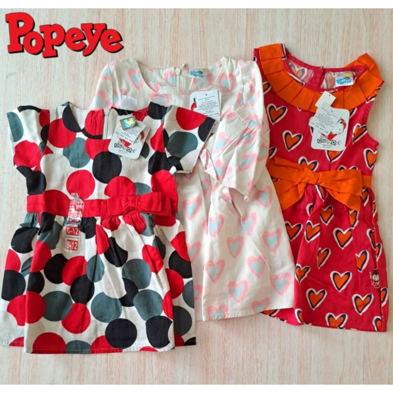 Dress Anak Perempuan Popeye