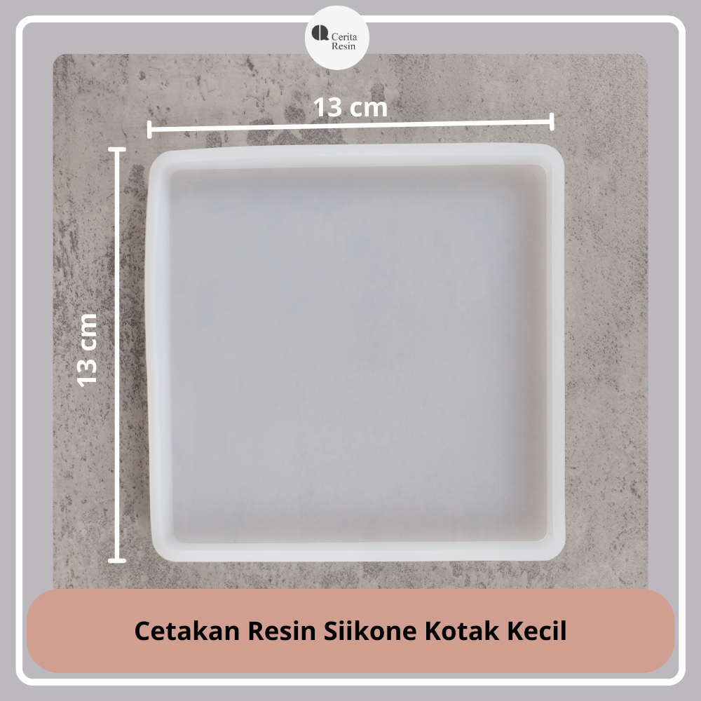 CERITA RESIN - Molding Cetakan Resin Silikon Kotak dan Persegi Panjang