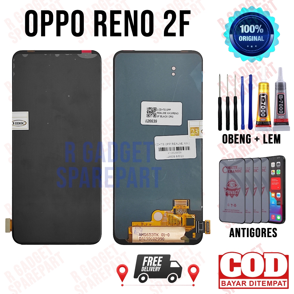 Lcd Oppo Reno 2F Original OEM Quality Lcd Touchscreen Oppo Reno 2F Fullset