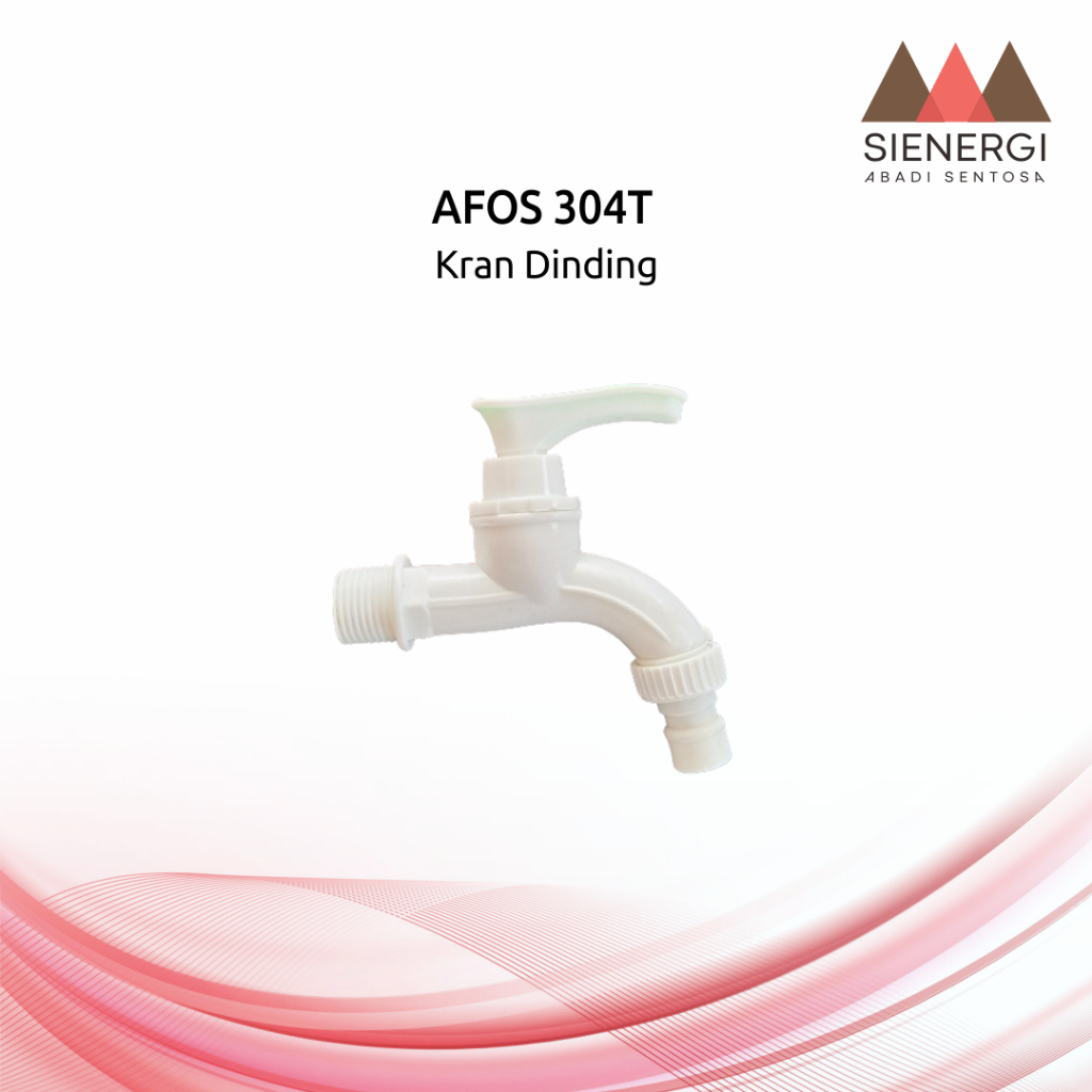 AFOS 304T Kran Dinding ½/Kran Dinding Plastik ukuran ½