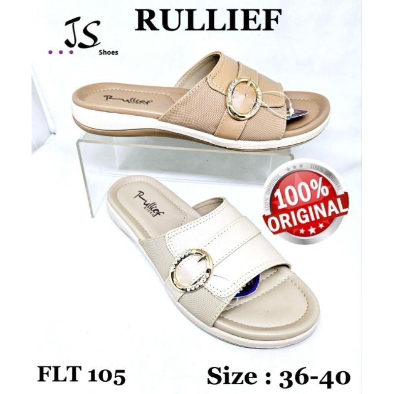 RULLIEF FLT 105 - SANDAL SLOP CASUAL WANITA DEWASA MERK RULLIEF ORIGINAL