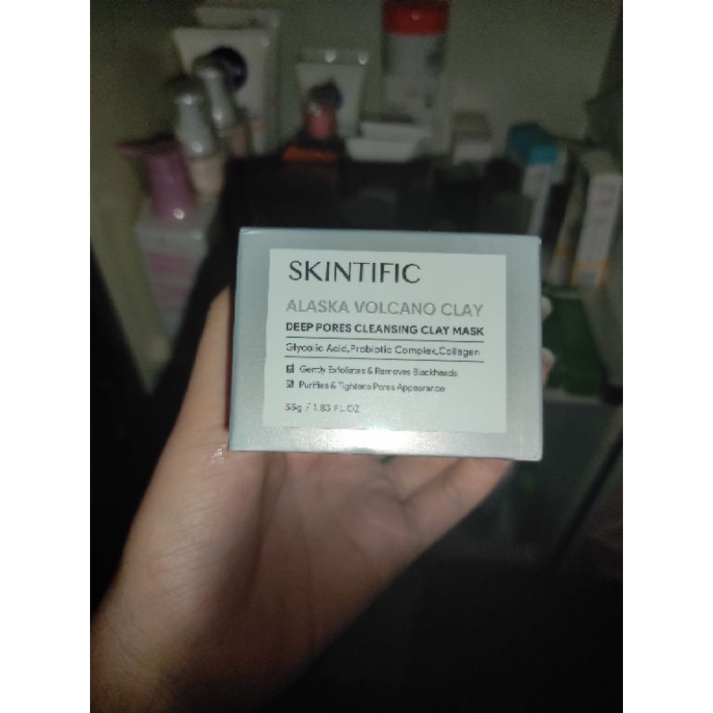 SKINTIFIC Alaska Volcano Claymask