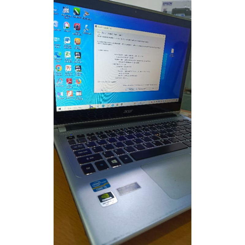 laptop acer intel i5  v5-471P