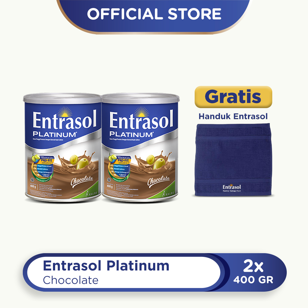 

Buy 2 Entrasol Platinum Chocolate 400g Free Special Towel Entrasol