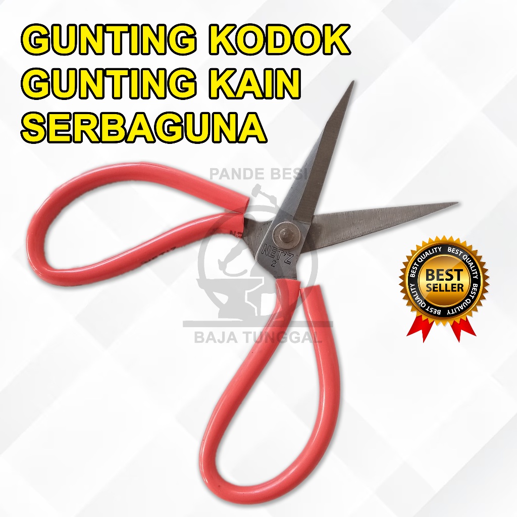 

Gunting Kodok / Gunting Kain Serbaguna NETZ