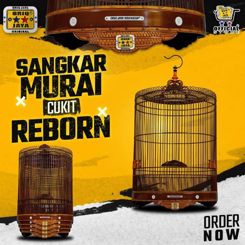 Sangkar murai ORIQ JAYA cukit reborn