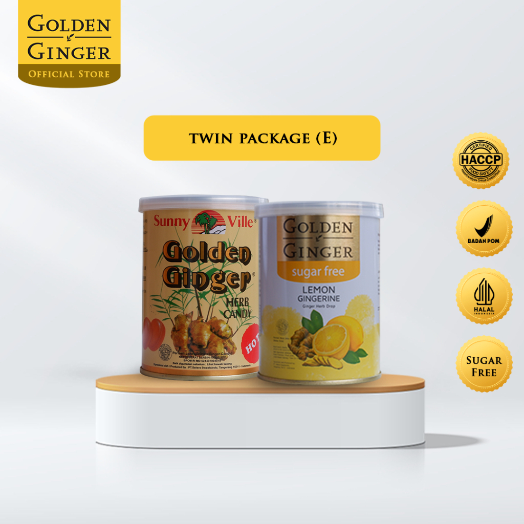 

Combo Package Golden Ginger Herb Candy Classic Hot & Lemon (CAN)