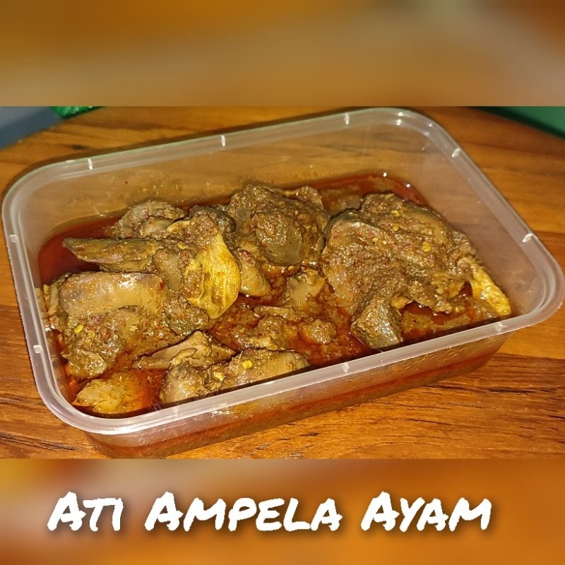 Ati Ampela Ayam Bumbu Pedas
