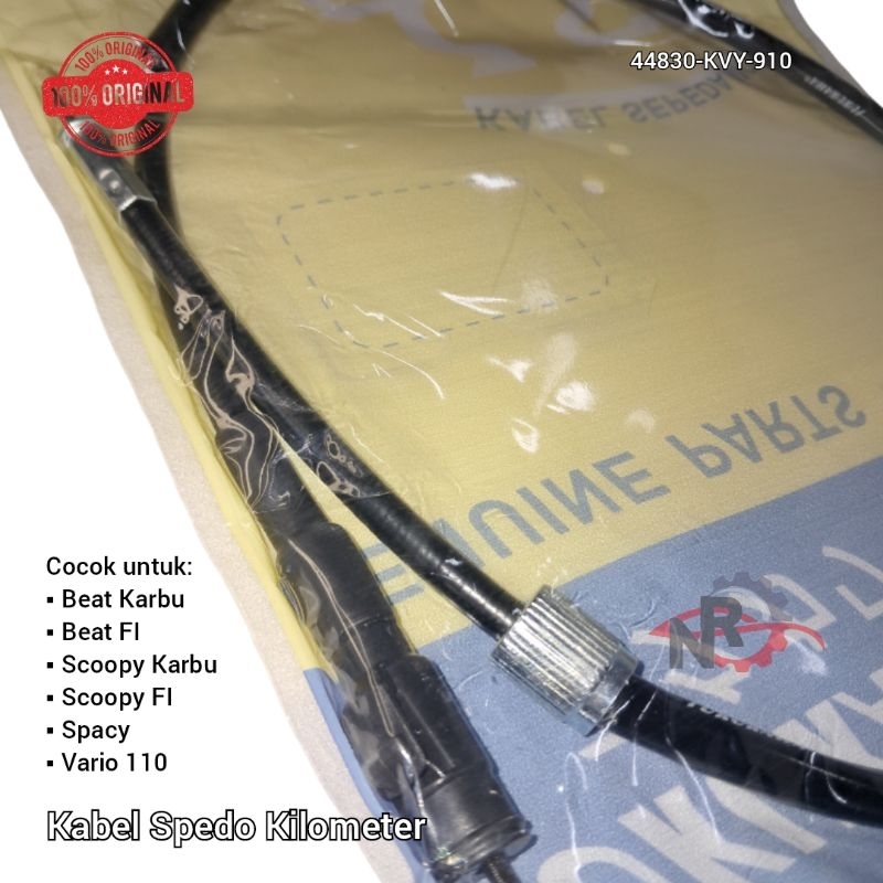 Kabel Speedometer Spedo Kilometer Motor Beat FI Beat Pop FI eSP Beat Sporty Beat Karbu Scoopy FI Spa