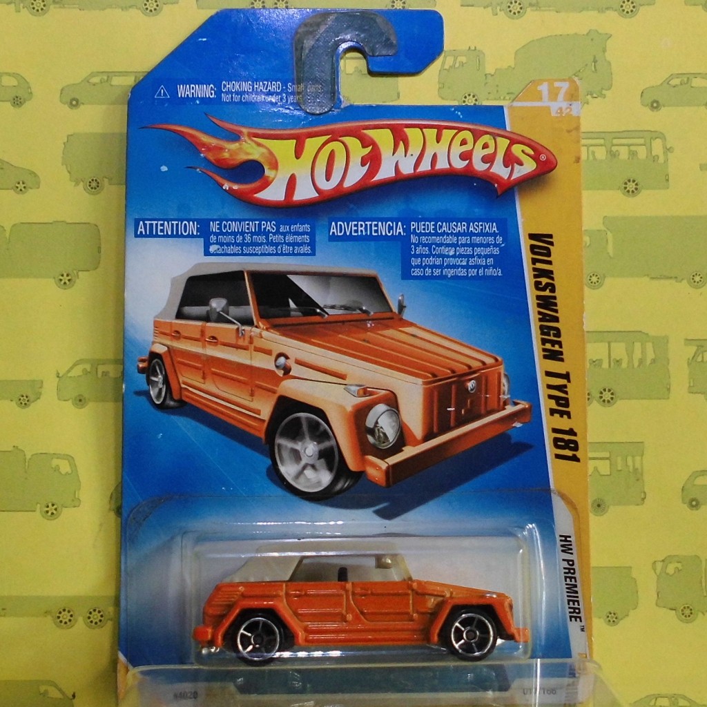 Hot Wheels 2008 - VW Safari Type 181 Orange