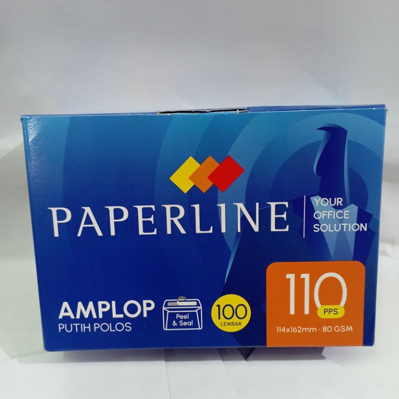 

AMPLOP PAPERLINE 110pps 100 lembar 80gsm (Putin) / pack