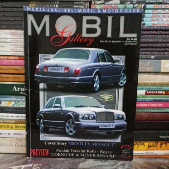 Majalah Original MOBIL Gallery Edisi 04/I. 20 September - 4 Oktober 2002 Bekas