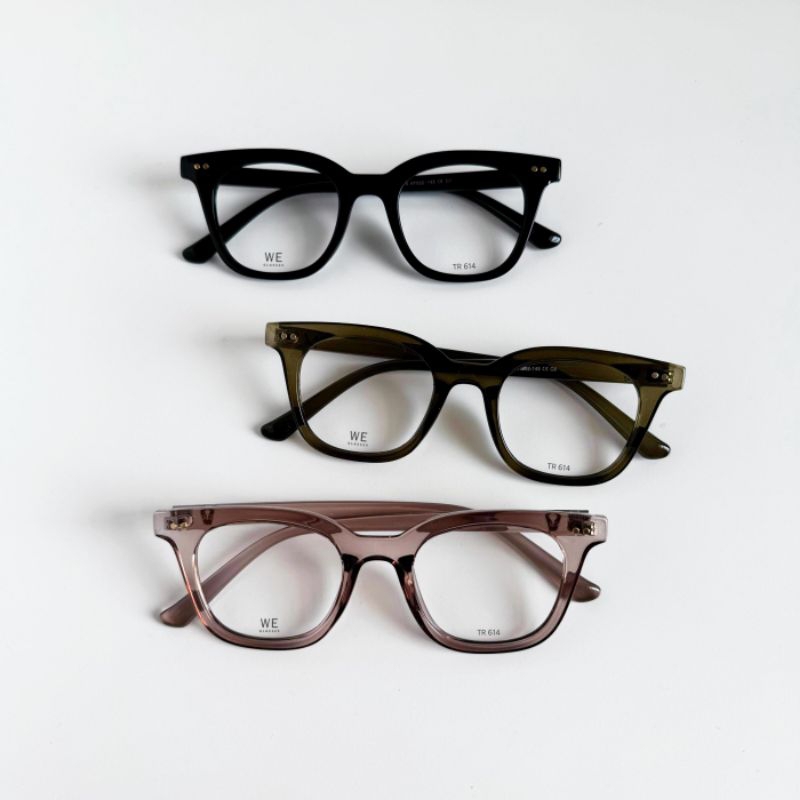 WEGLASSES TR 614 FRAME KACAMATA UNISEX, KACAMATA ANTIRADIASI