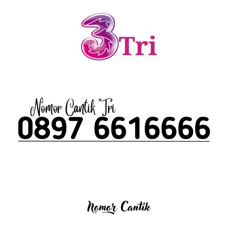 Nomor cantik TRI indosat nomer cantik TRI indosat ooredoo 4G lte 50000