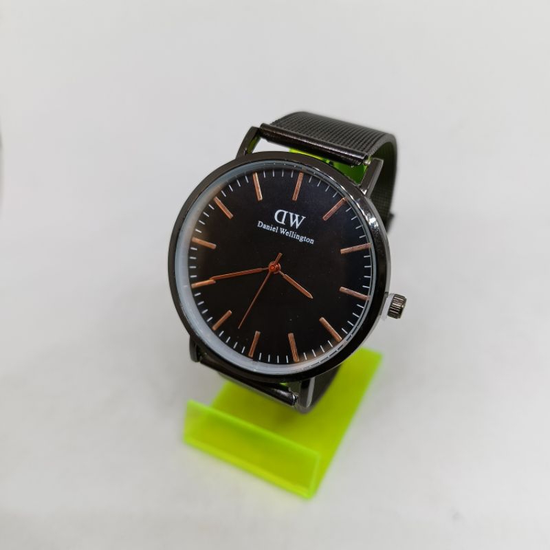 Jam Tangan Daniel Wellington Rantai Pasir Ringan Hitam