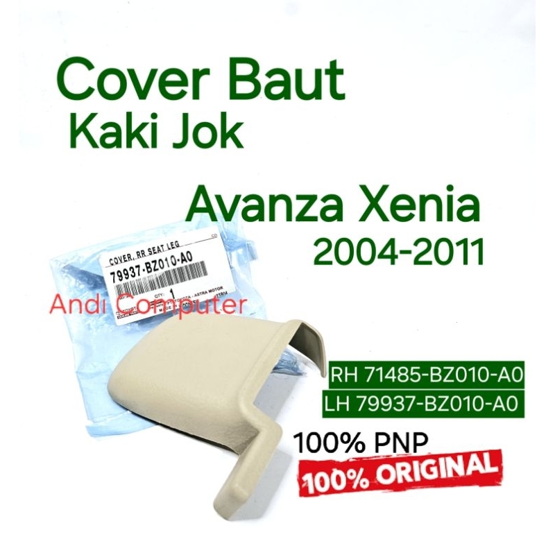 Cover Tutup Baut Kaki Jok Avanza Xenia Original