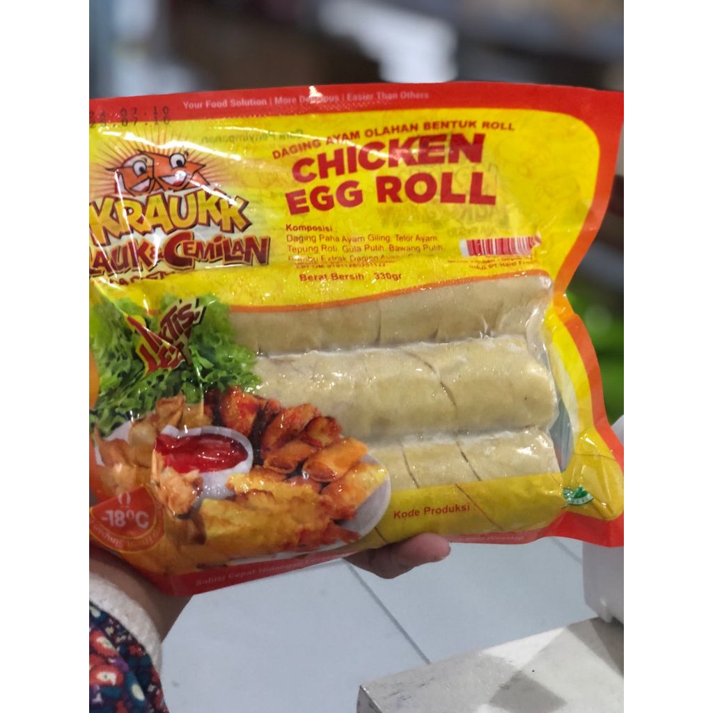

Krauk chiken Eggroll