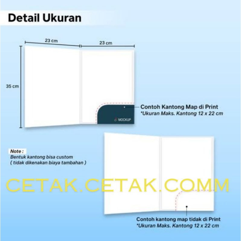 

Sampul custom a4