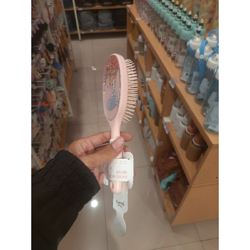 miniso pink ❤ disney princess sisir rambut