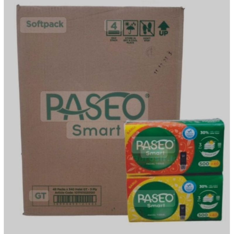 TISU PASEO KEMASAN 500+40 SHEET (1 DUS)
