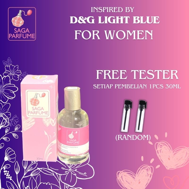 Saga Parfum - DnG Light Blue for Women