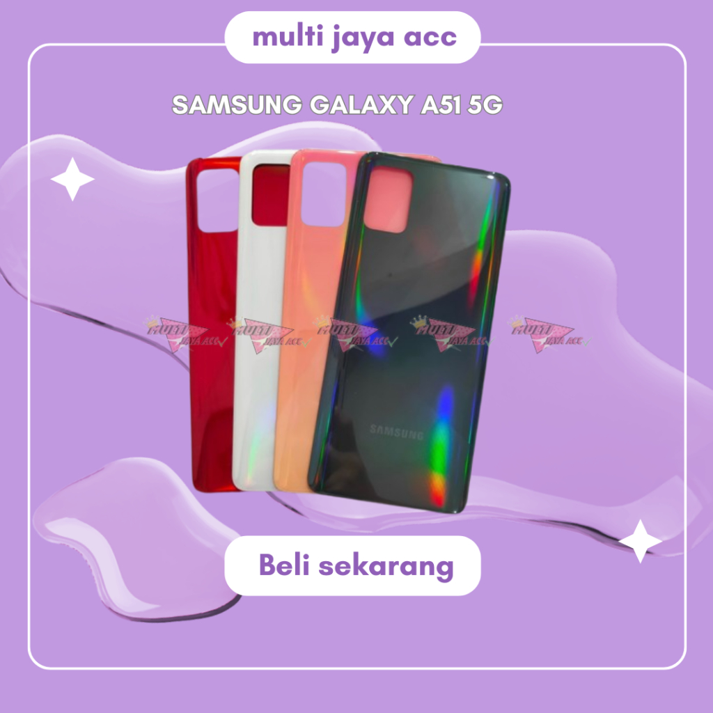 Backdoor Tutup Belakang Samsung Galaxy A51 5G casing
