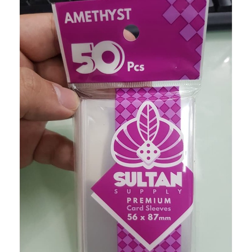 MURAH Sleeve Card Sultan Amethyst Size 58 x 89 mm
