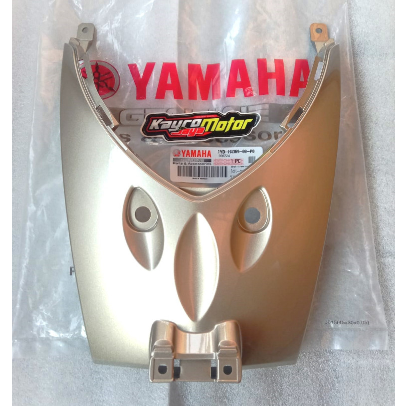 TAMENG DEPAN FINO FI 115 125 WARNA GOLD ASLI ORIGINAL YAMAHA 1YD-H4369-00-P0