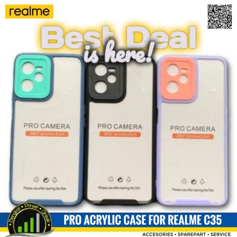 Pro Acrylic Case Realme C35