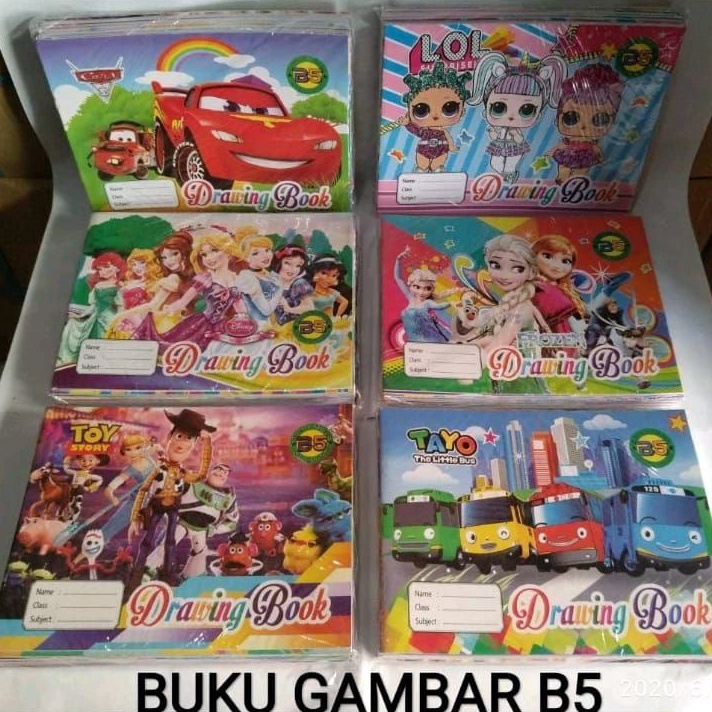 

MURAH MERIAH BUKU GAMBAR B5 ISI 1 PCS BUKU GAMBAR KECIL