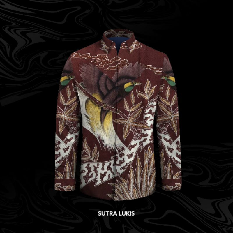 Kain Batik Tulis Sutra Lukis Exclusive
